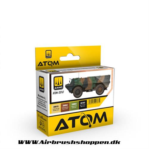 ATOM-20767  -  ATOM Modern French Armed Forces Colors Set - 4 x 20ml